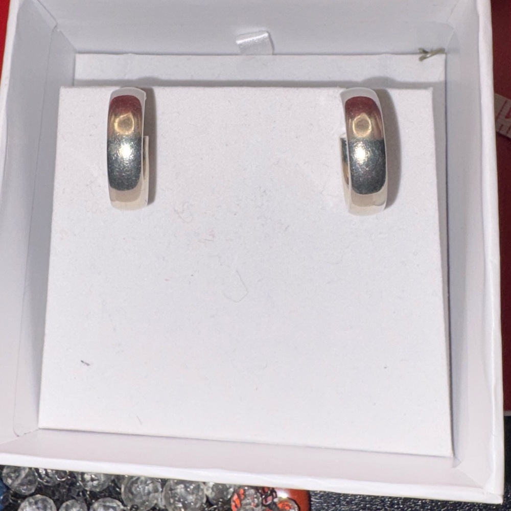 Sterling Silver Hoop Earrings